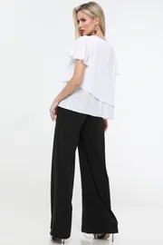 Bluzka DS Trend #B-2146 (Vse legko i prosto, vajt)
