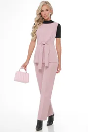 Garnitur DS Trend #K-0932-0038-05 (bryuchnyj rozovyj s poyasom)