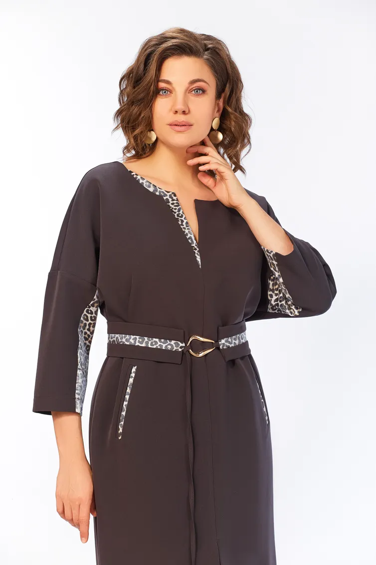 Dress Olga Style #S1038 leo