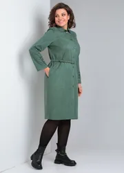 Sukienka Vilena-fashion #864 zelenyj