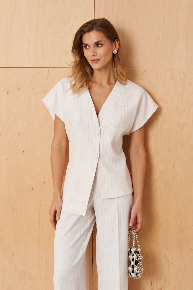 Жилет Panda арт. 120730 молочный