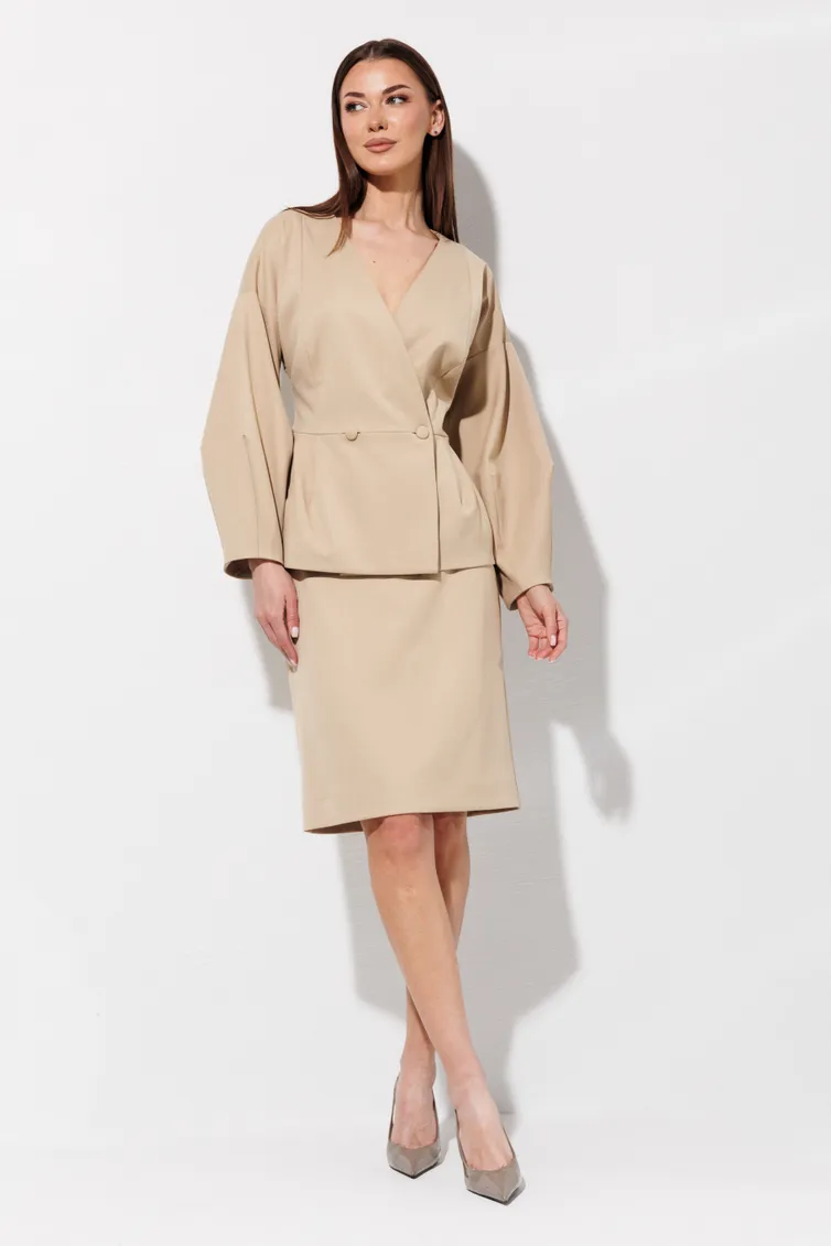 Юбка V&N fashion арт. 1114_бежевый