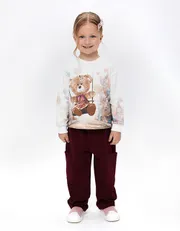 Spodnie Bell Bimbo #242026 bordo