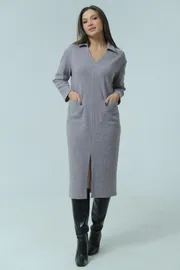 Dress Ma Cherie #4033 sero-fioletovyj