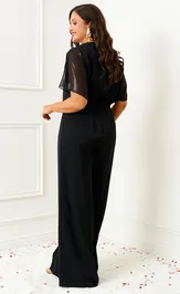 Overall Beautiful & Free 6391 chernyj/prozrachnyj
