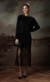Skirt Buter New 3467 chernyj