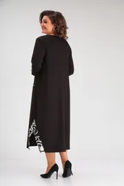 Sukienka Michel Chic #2073/1 chernyj, belyj