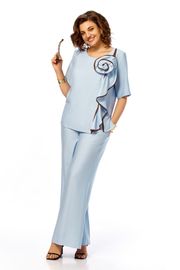 Suit Olga Style #S1028 goluboj