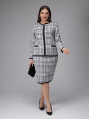 Костюм BONADI арт. 1883 черно-белый