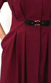 Dress Panda 122680 bordovyj