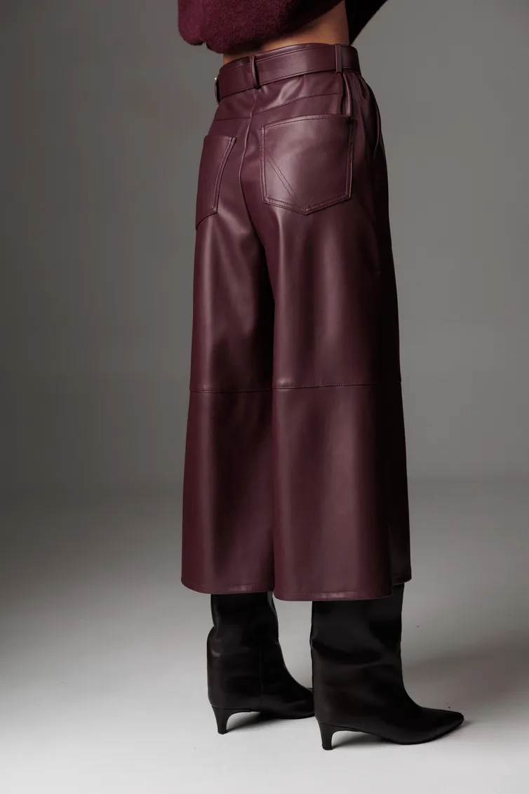 Spodnie Lyushe #4520 bordo