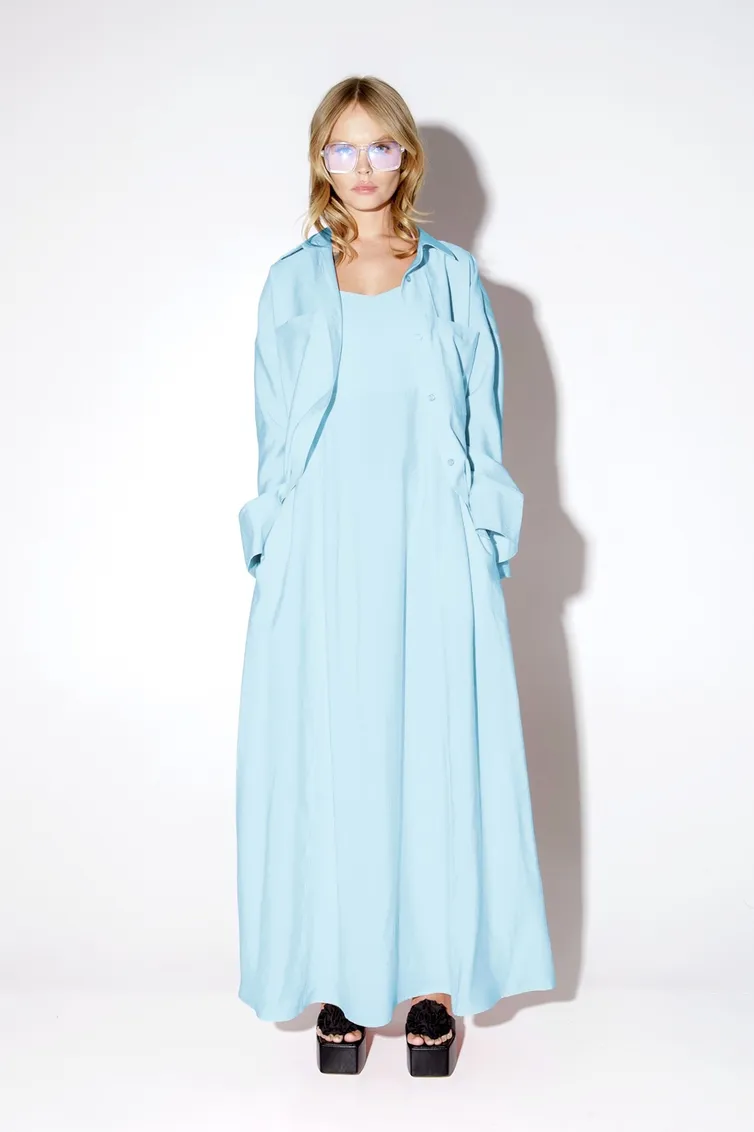 Dress Pirs #5153 goluboj