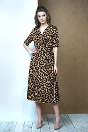 Платье FANTAZIA MOD арт. 3387 беж.корич