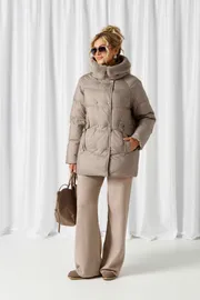 Coat Beautiful & Free #1018 seryj