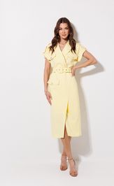 Платье Люше 4390 желтый