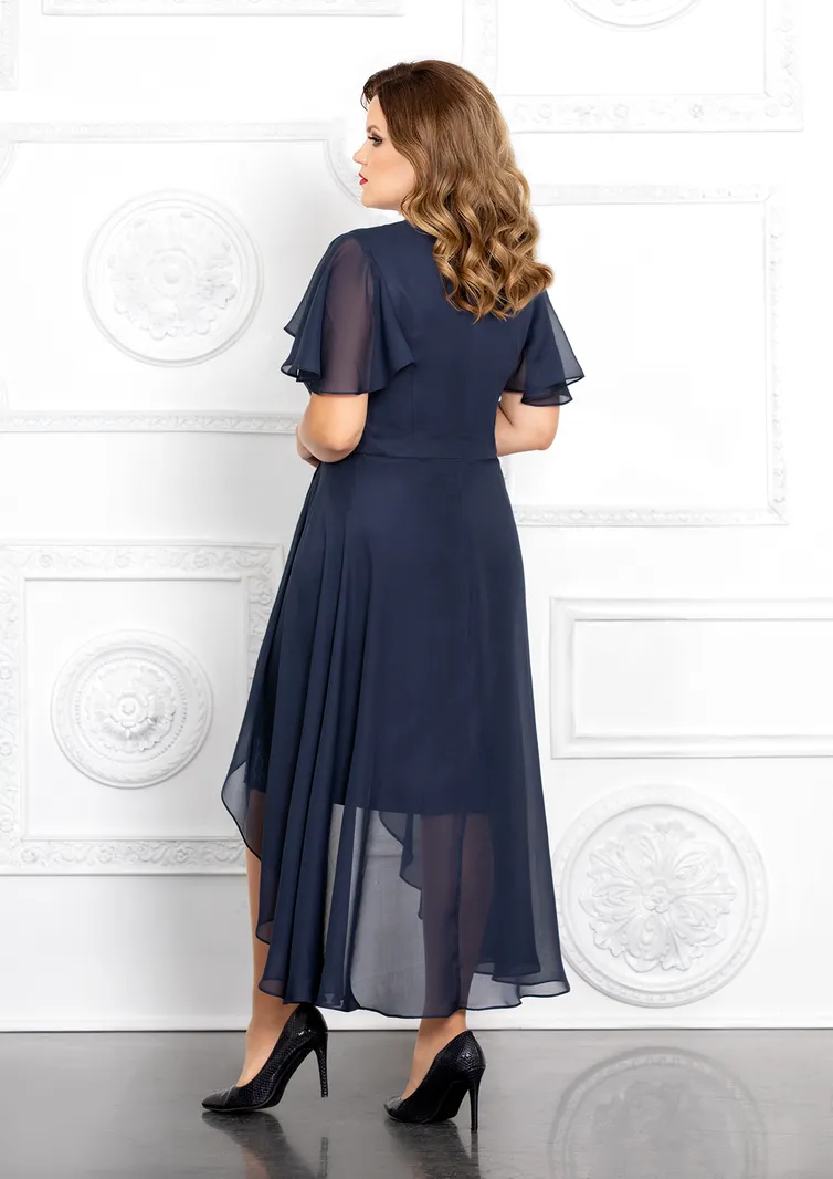 Платье Mira Fashion арт. 4655-2 син