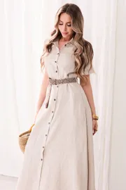 Dress Golden Valley #44177-2 seryj