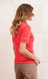 Джемпер GIZART 15419/1 морковный