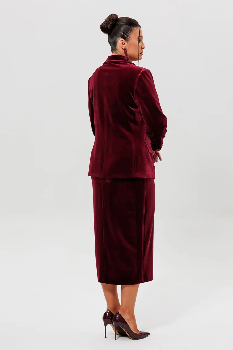 Suit MiSlana #1165/1 bordo