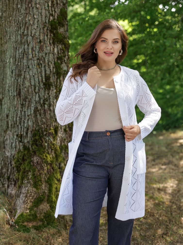 Кардиган BONADI арт. 2065 белый