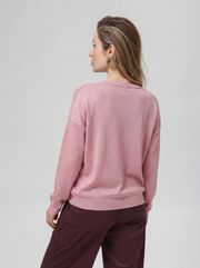 Джемпер Romgil арт. РВ0344-ХМ5 5 розово-коралловый, серебро