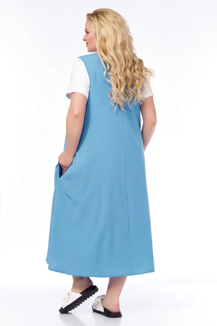 Костюм Belinga арт. 2302 белый-голубой