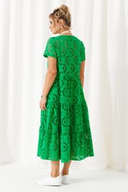 Платье Beautiful & Free арт. 6462 зелёный