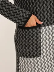 Cardigan BONADI #2091 seryj