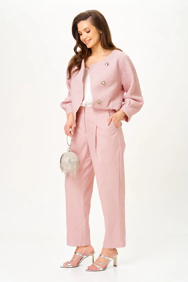 Костюм Michel Chic арт. 1450 жемчужно-розовый