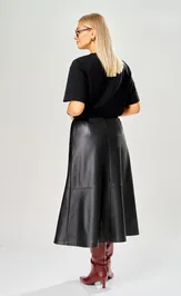 Spódnica Ava fashion M-237 chernyj