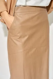 Skirt LAIKONY #L-924 karamel