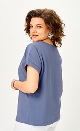 Футболка Rumoda 2063 (короткий рукав) индиго