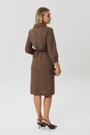 Dress Verita moda #N-2419 korichnevyj