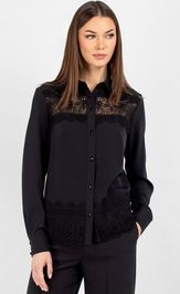 Blouse VIZAVI 747 chernyj