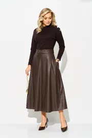 Dress Liliana #1578 shokolad