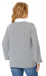 Koszula Abbi 4024 gusinaya-lapka