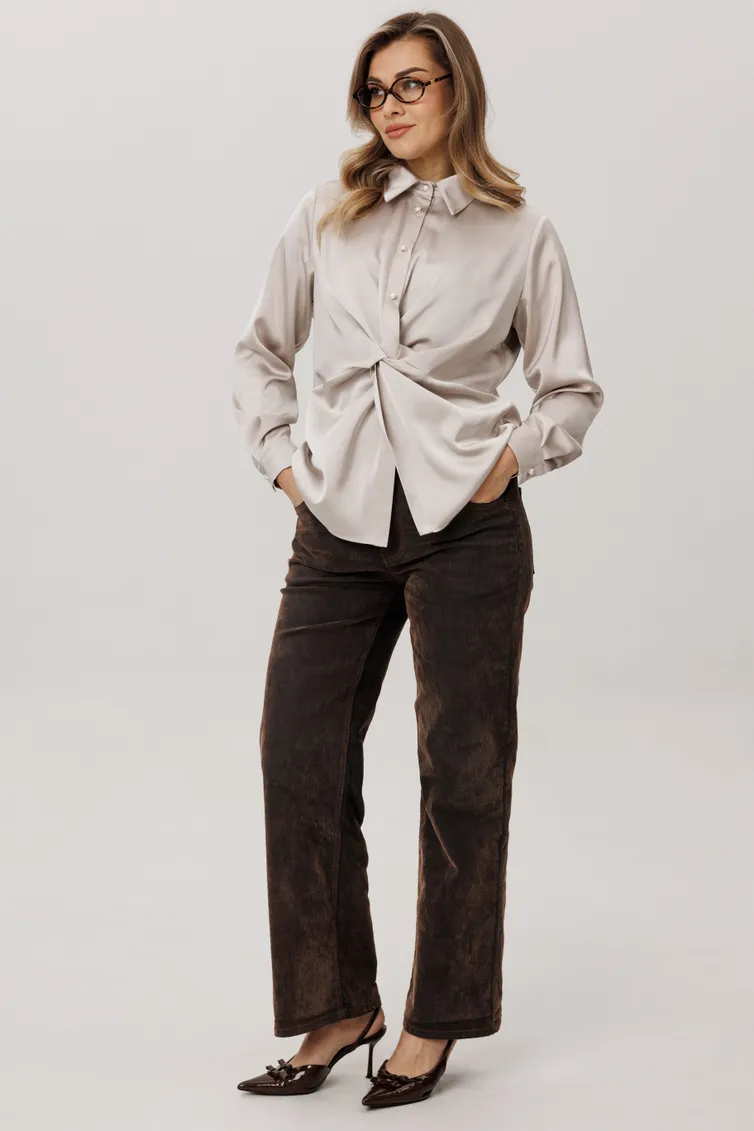 Bluzka Anelli Laurel #1791 ajs latte