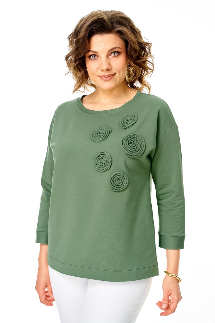 Джемпер Rumoda арт. 2268 светло-зеленый