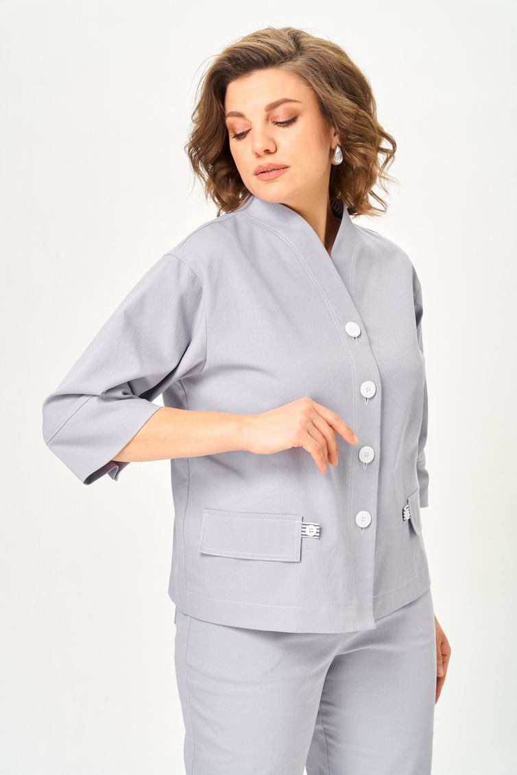 Костюм Vilena-fashion арт. 1159 серый