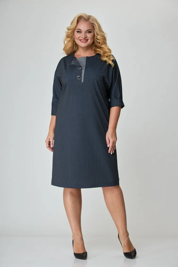 Sukienka STEFANY #838-2 sinij