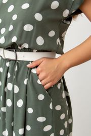 Dress TOOK A LOOK & Angelika #A-229 gorox na olive