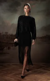 Skirt Buter New 3467 chernyj