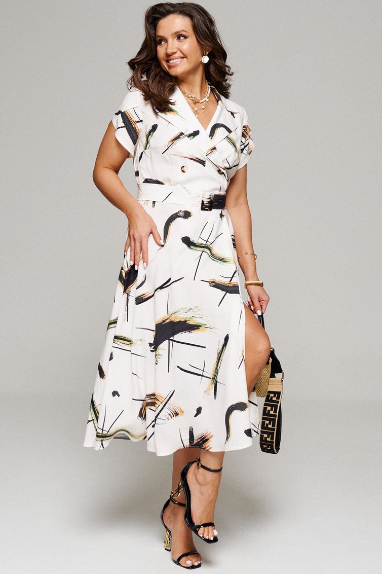 Платье Beautiful & Free арт. 6182 абстракция
