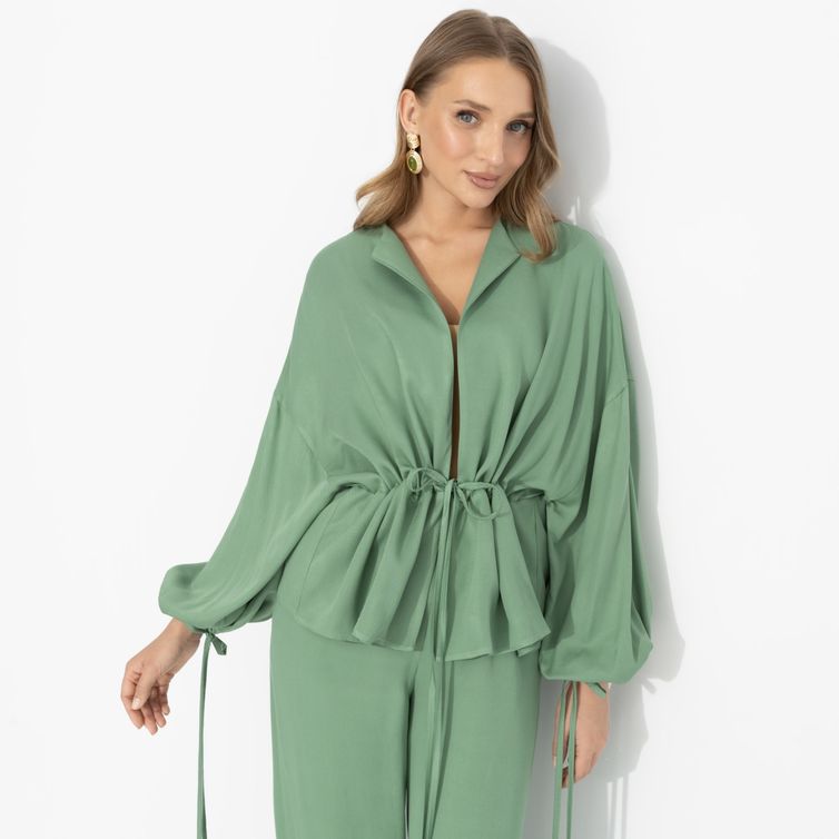 Костюмы, комплекты CHARUTTI арт. Серьезная леди (2 в 1, шалфей)