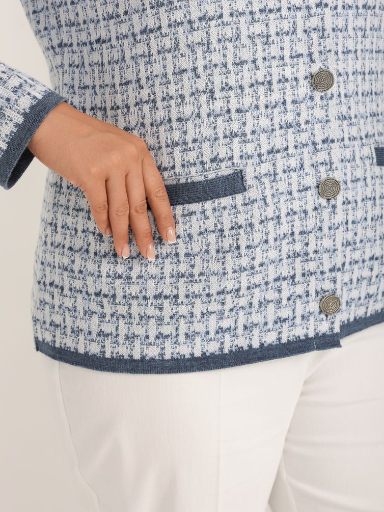 Жакет BONADI арт. 2115 джинс