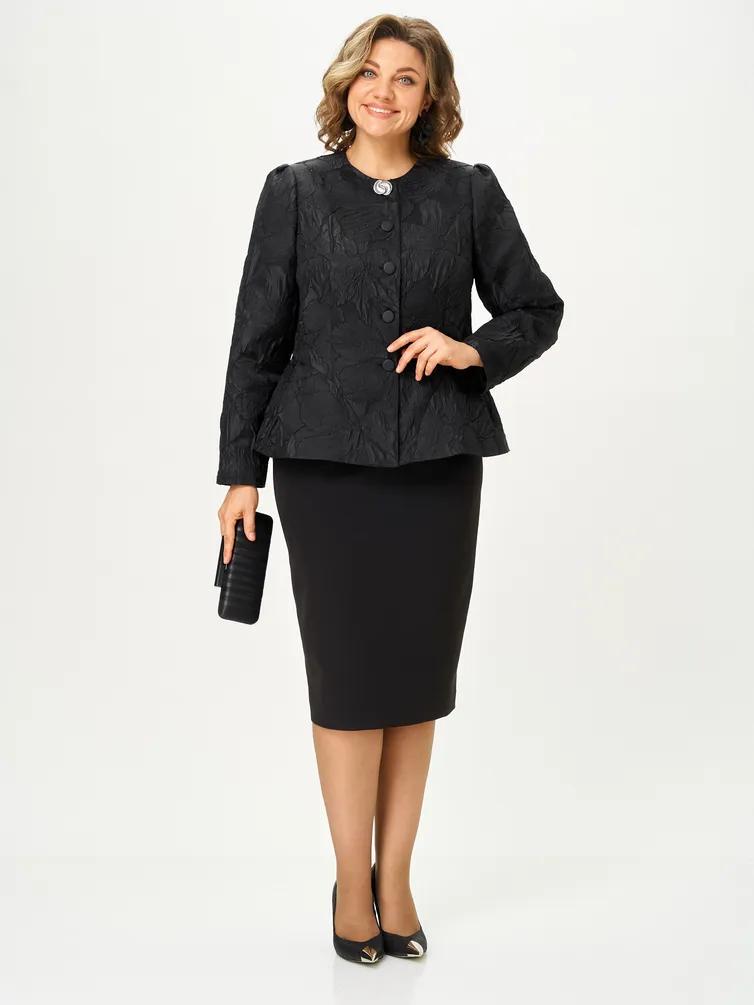 Suit Vilena-fashion #1213 chernyj