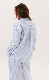 Trousers DILIA 4009 goluboj