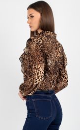 Blouse VIZAVI 815.1 leopard