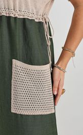 Sukienka BONADI 1964 zelenyj