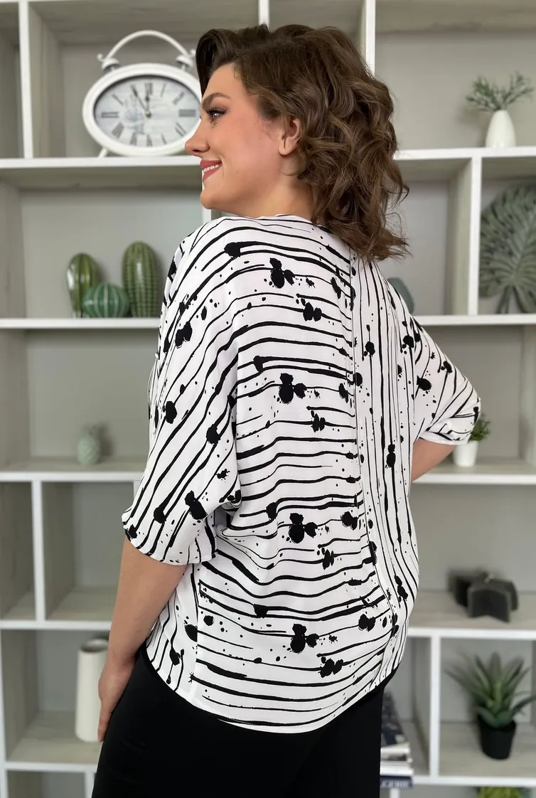 Bluzka Rumoda #2096/1 belyj